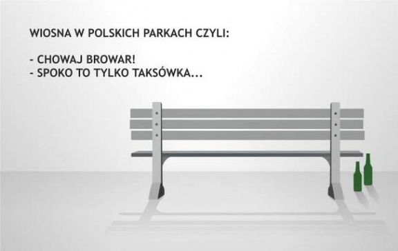 Wiosna w polskich parkach